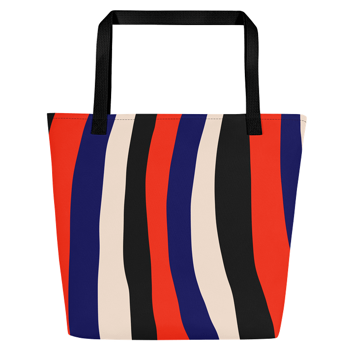 Vibrant Waves All-Over Tote Bag product image (1)