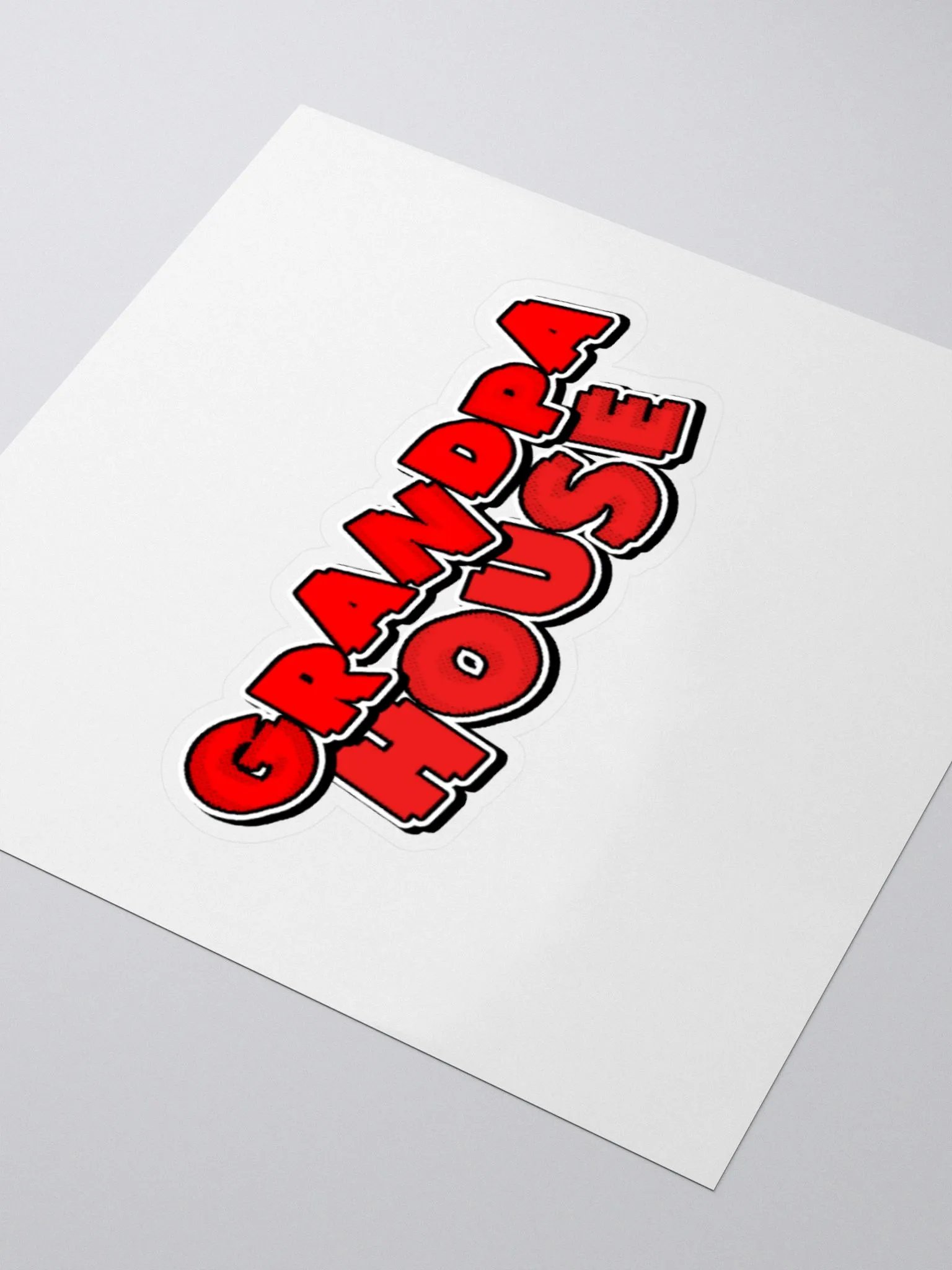 Grandpa House Sticker product image (3)