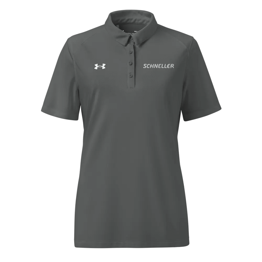 Under Armour® Women's Polo Shirt - white logo product image (1)