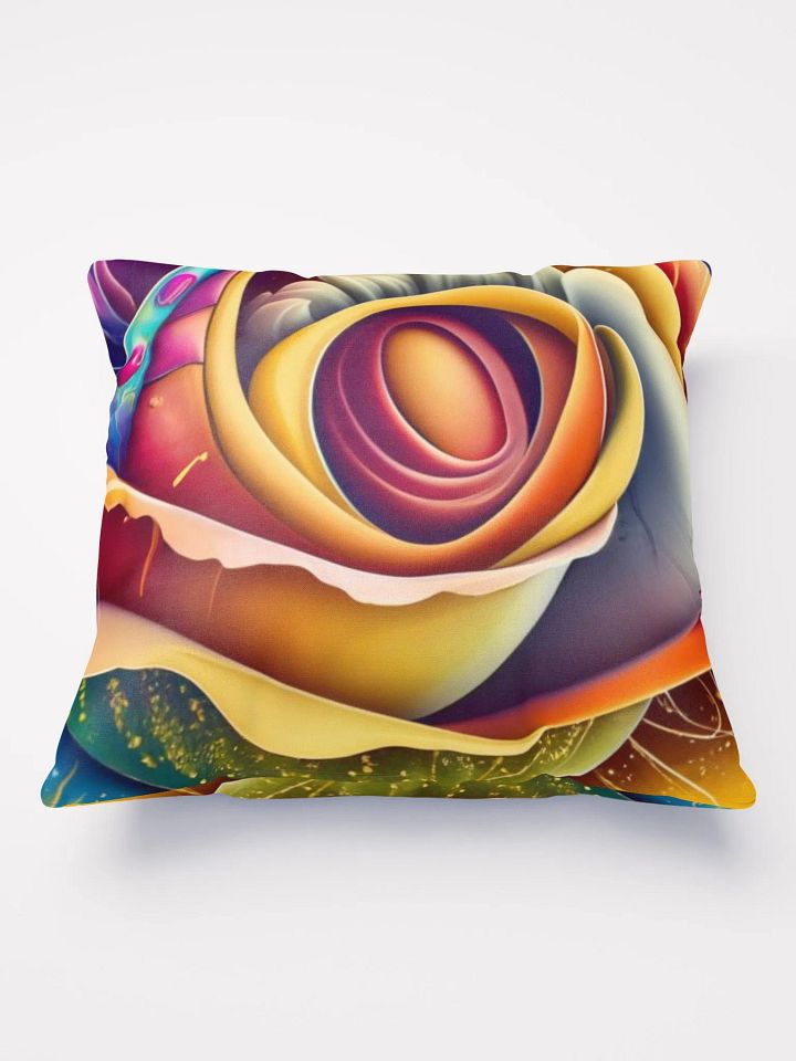 Exotic Surrealistic Rose Pillow product image (1)