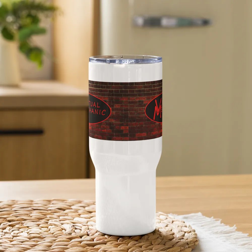 Wraparound wall neon Virtual Mechanic Travel Mug product image (9)