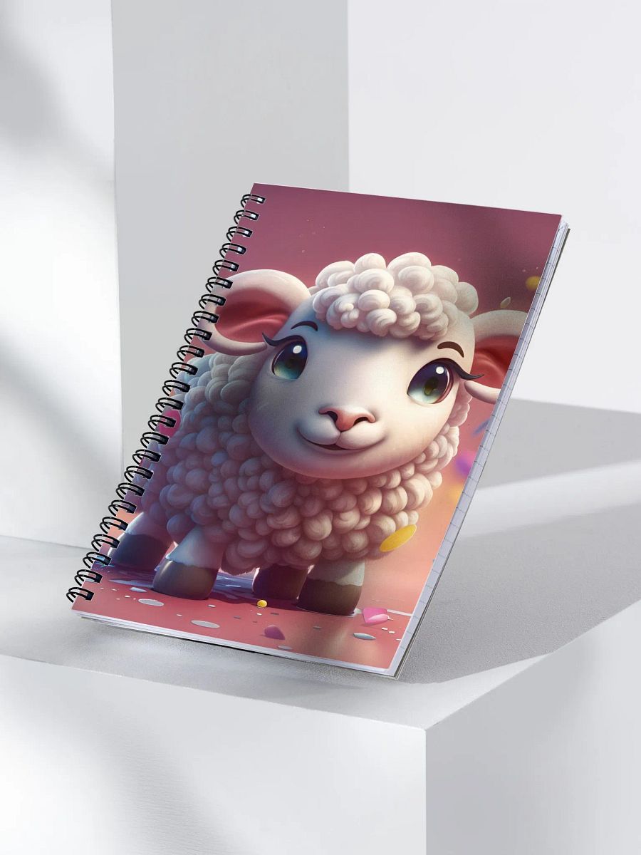 Cute Sheep Notebook product image (3)