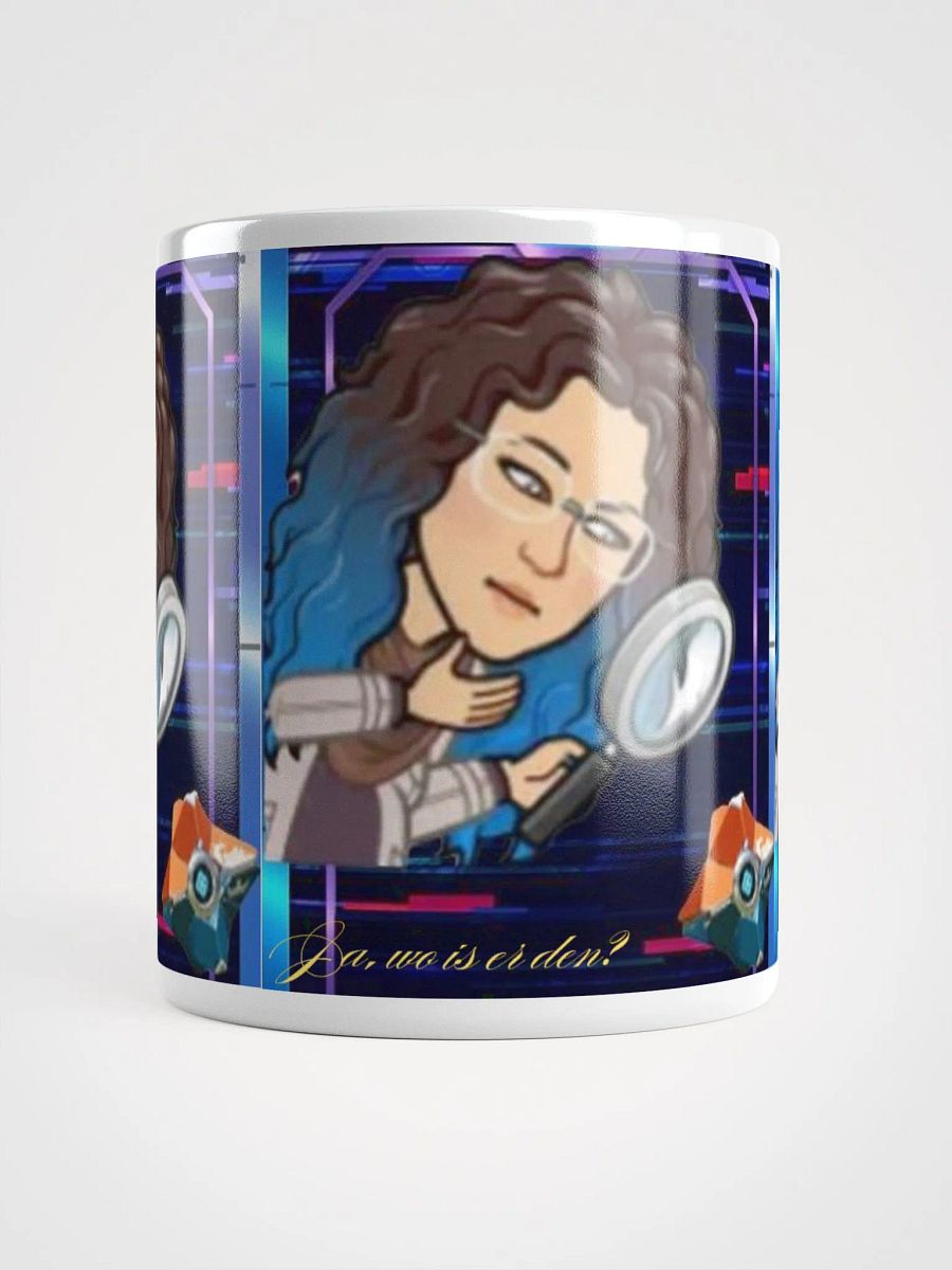 Weiß glänzende Tasse, the Gost, ja, wo is er den? product image (14)