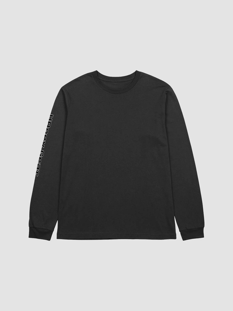 Supersoft Long Sleeve T-Shirt - HAppy HAlloween - Sick Leather Face product image (3)