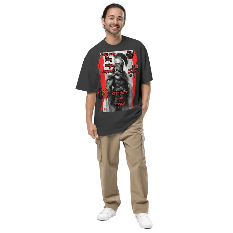 THE GOD OF WAR OVERSIZED TEE product image (18)