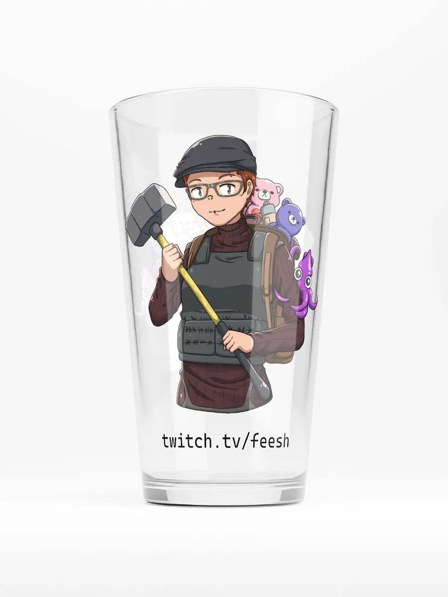 Dirty Diane Pint Glass [torso] product image (1)