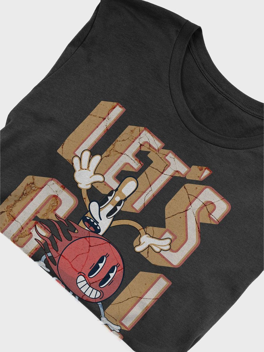 Lets Go Mascot Bowling Energetic Animated T-Shirt product image (9)