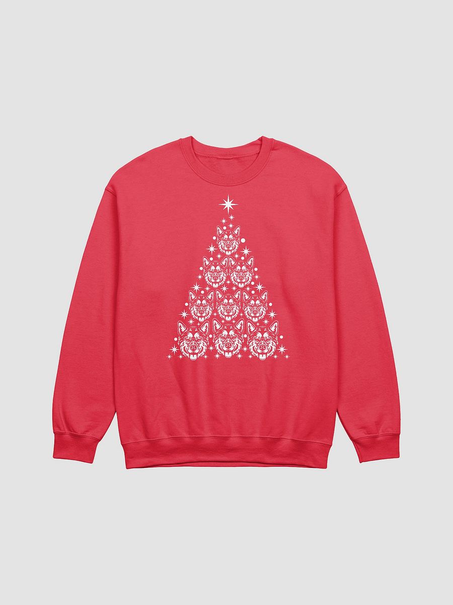 Alaskan Malamute Christmas Tree Sweatshirt Design for Alaskan Malamute Paw-rents product image (23)