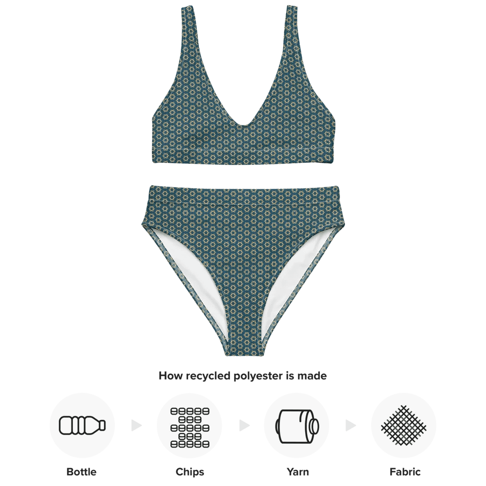 Seashell and Starfish Hight Waisted Bikini product image (6)