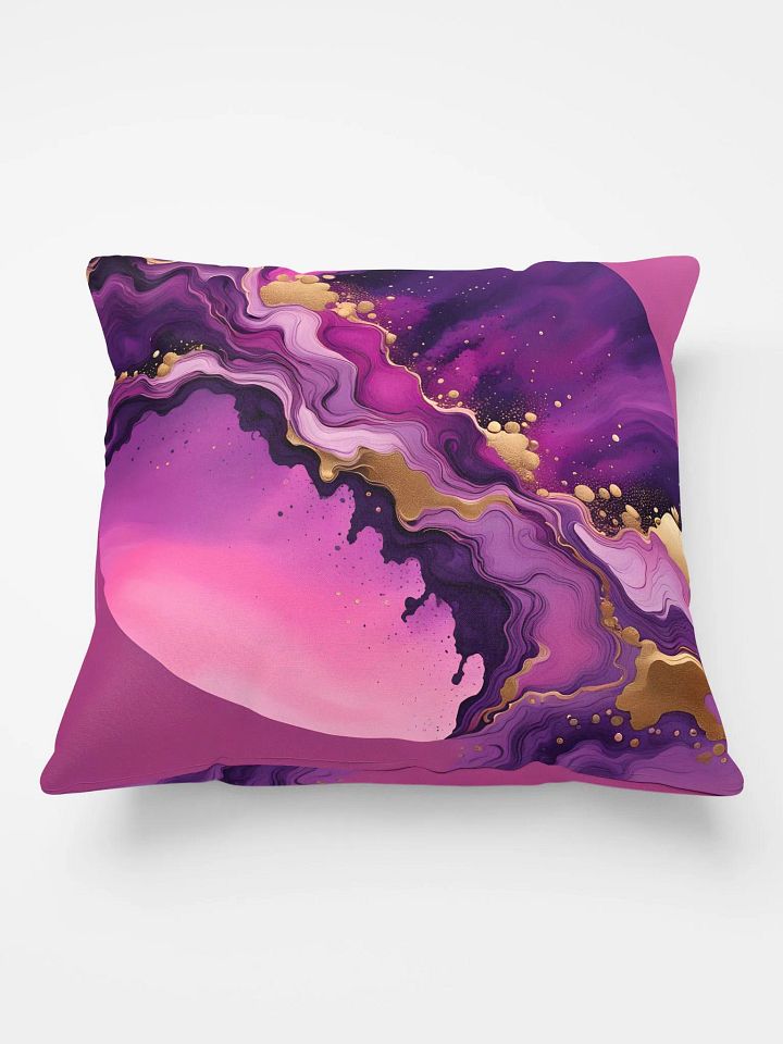 Violet Radiance - Dutch Pour Sunrise Cushion product image (1)