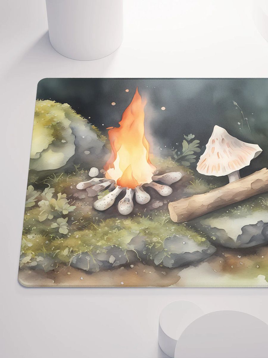 Cotton Swab Campfire, Gaming Mouse Pad, 2 Sizes product image (6)