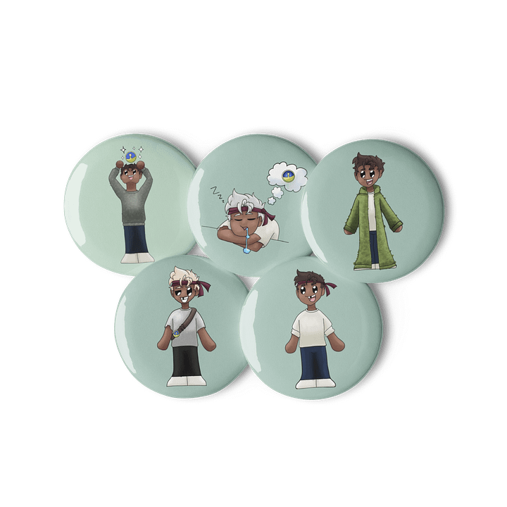Tiny BDubs Pin Set product image (2)