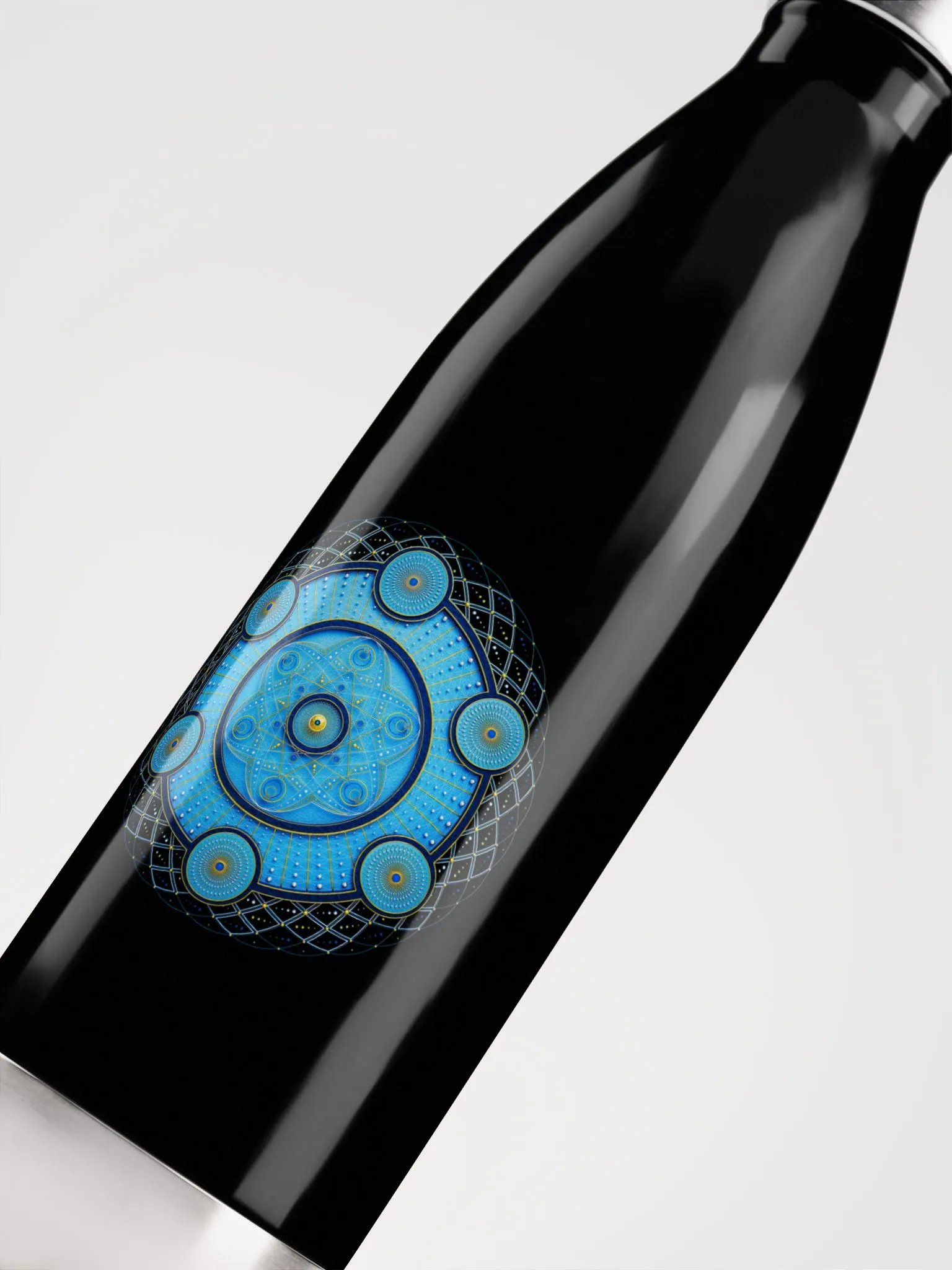 Mandala of Self-Expression Stainless Steel Water Bottle product image (3)