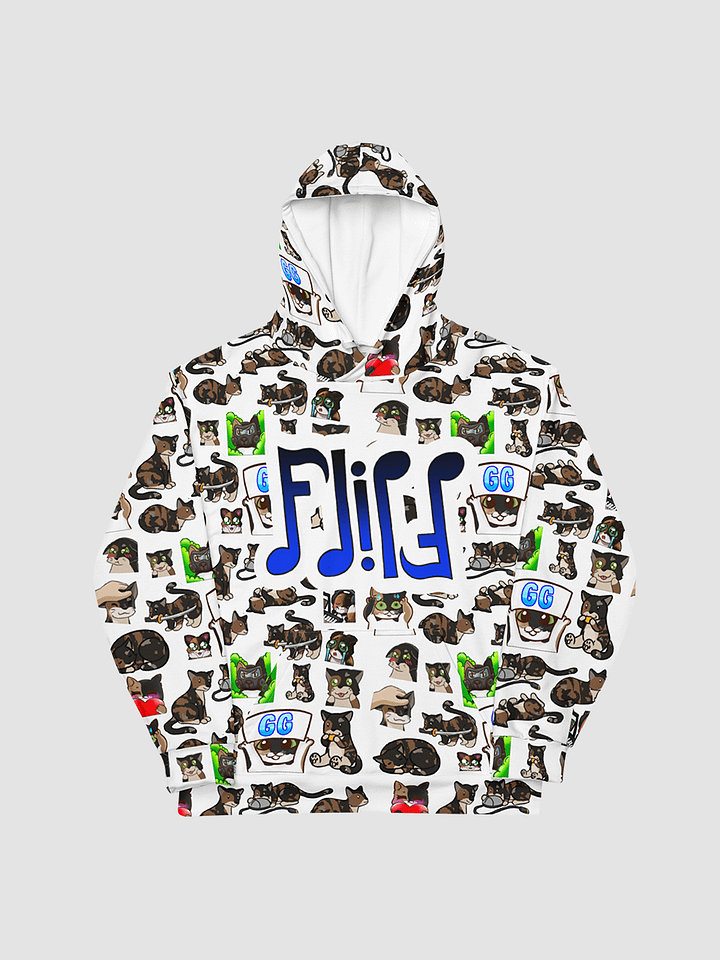 [FlippCT] All-Over Pixel Hoodie product image (1)