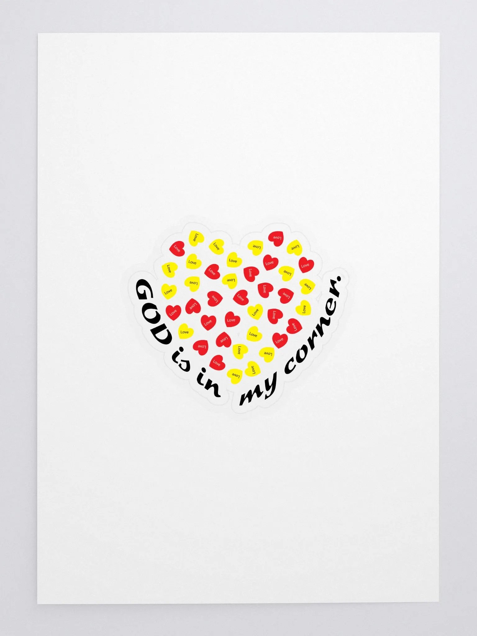 GOD IS IN MY CORNER. product image (3)