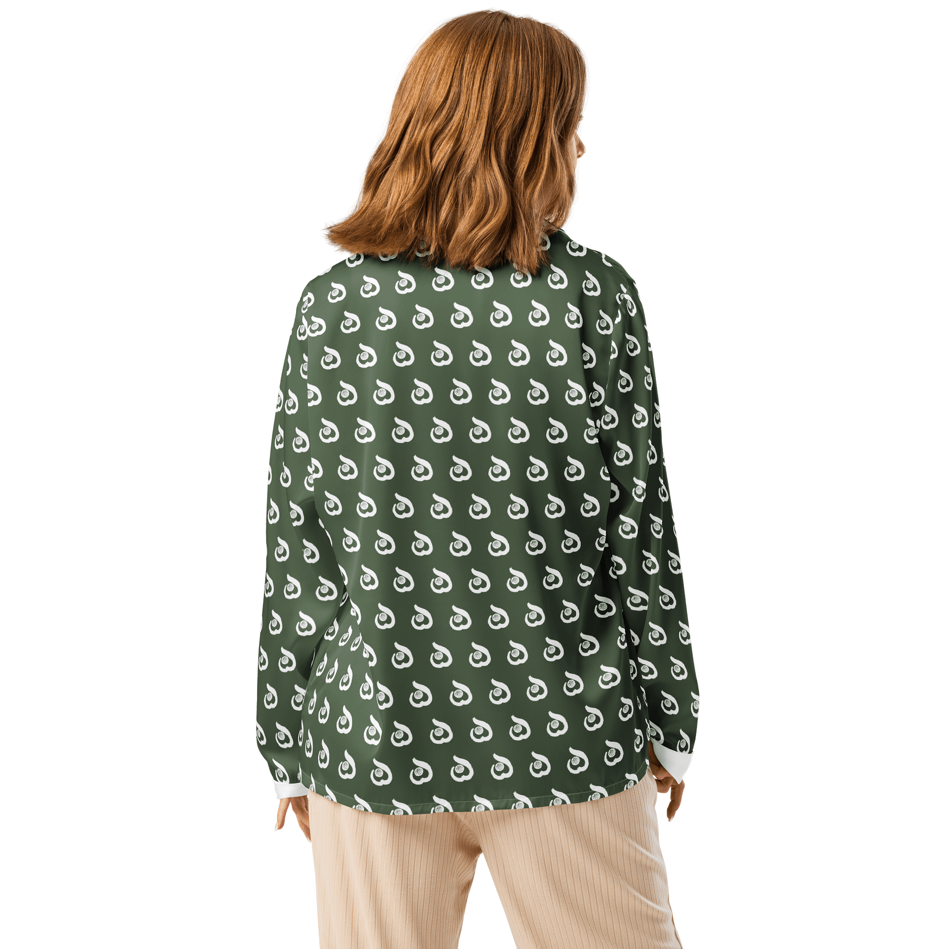 Junior Sprout Patterned Long Sleeve Pajama Top product image (2)