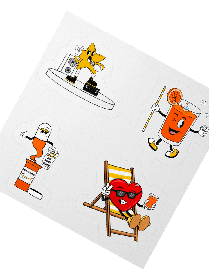 Ego Death Character Stickers product image (5)