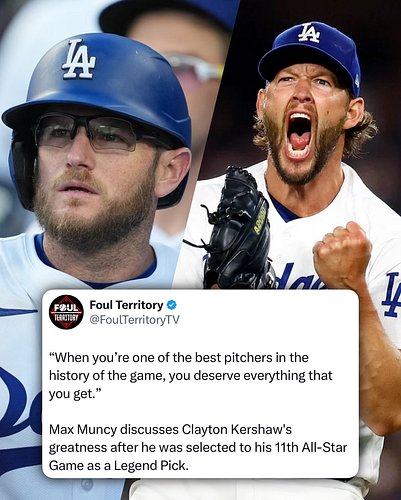Kershaw = the ultimate competitor 🔥