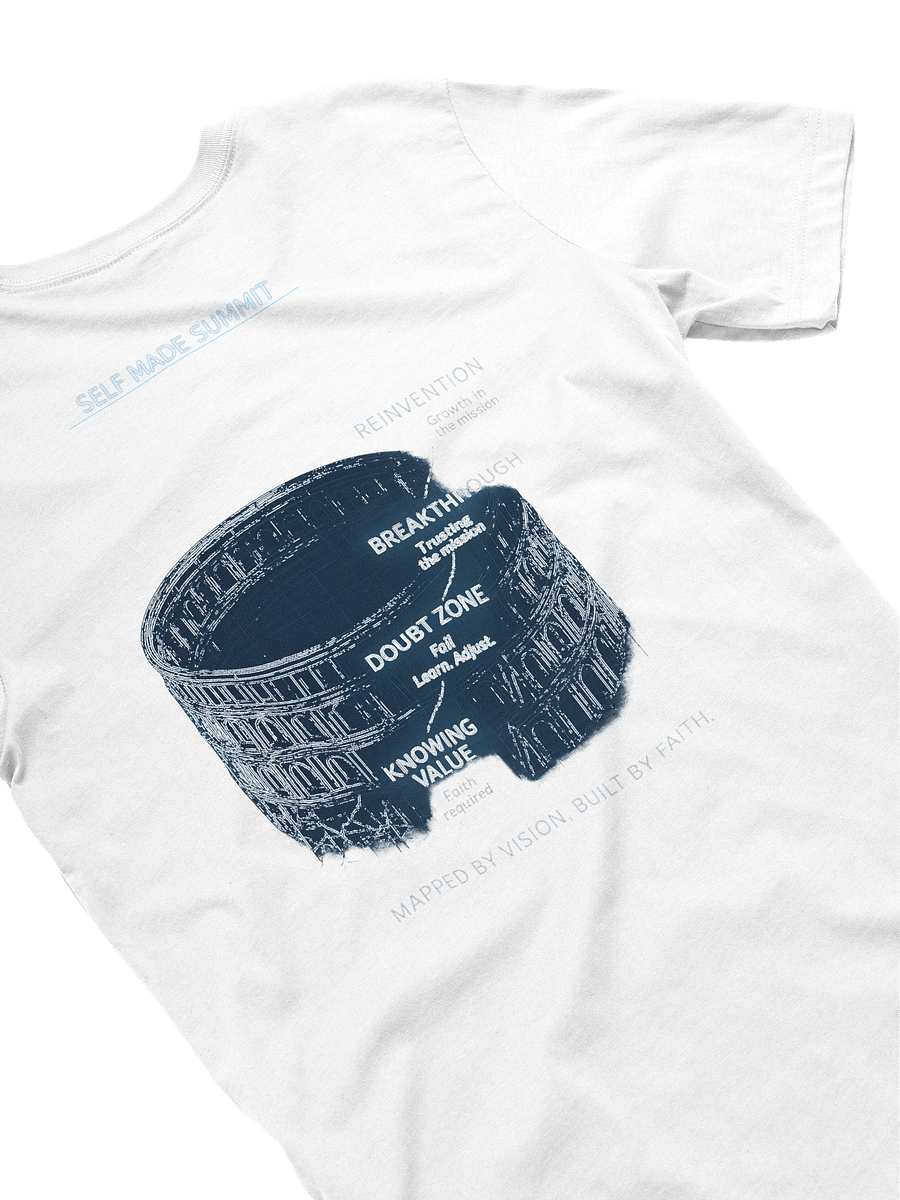 FIND BUILD REPEAT T-Shirt – Blueprint Glow Edition | IT’S A PROBLEM!® product image (4)