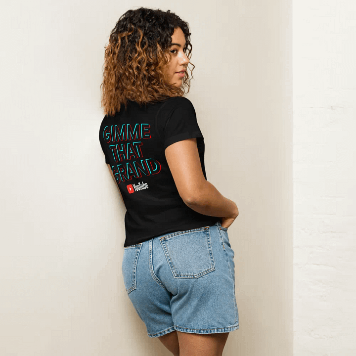 Casino Win money. Live better. Women's High-Waisted Tee product image (2)