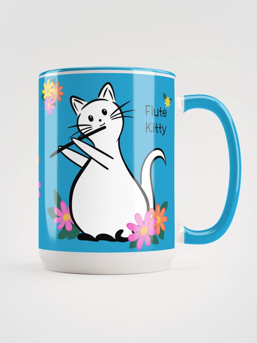 Flute Kitty Mug 15 oz - C Flute product image (1)