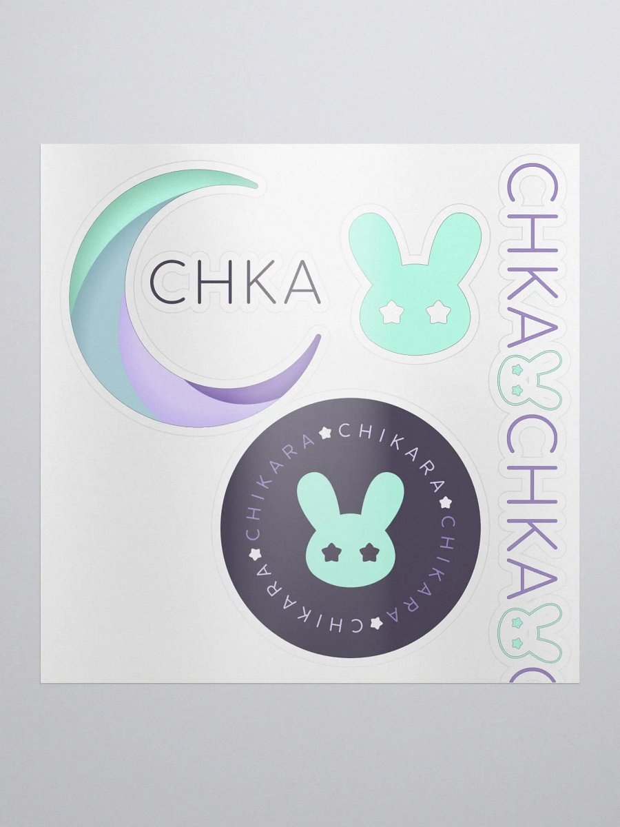Logo Sticker sheet product image (2)