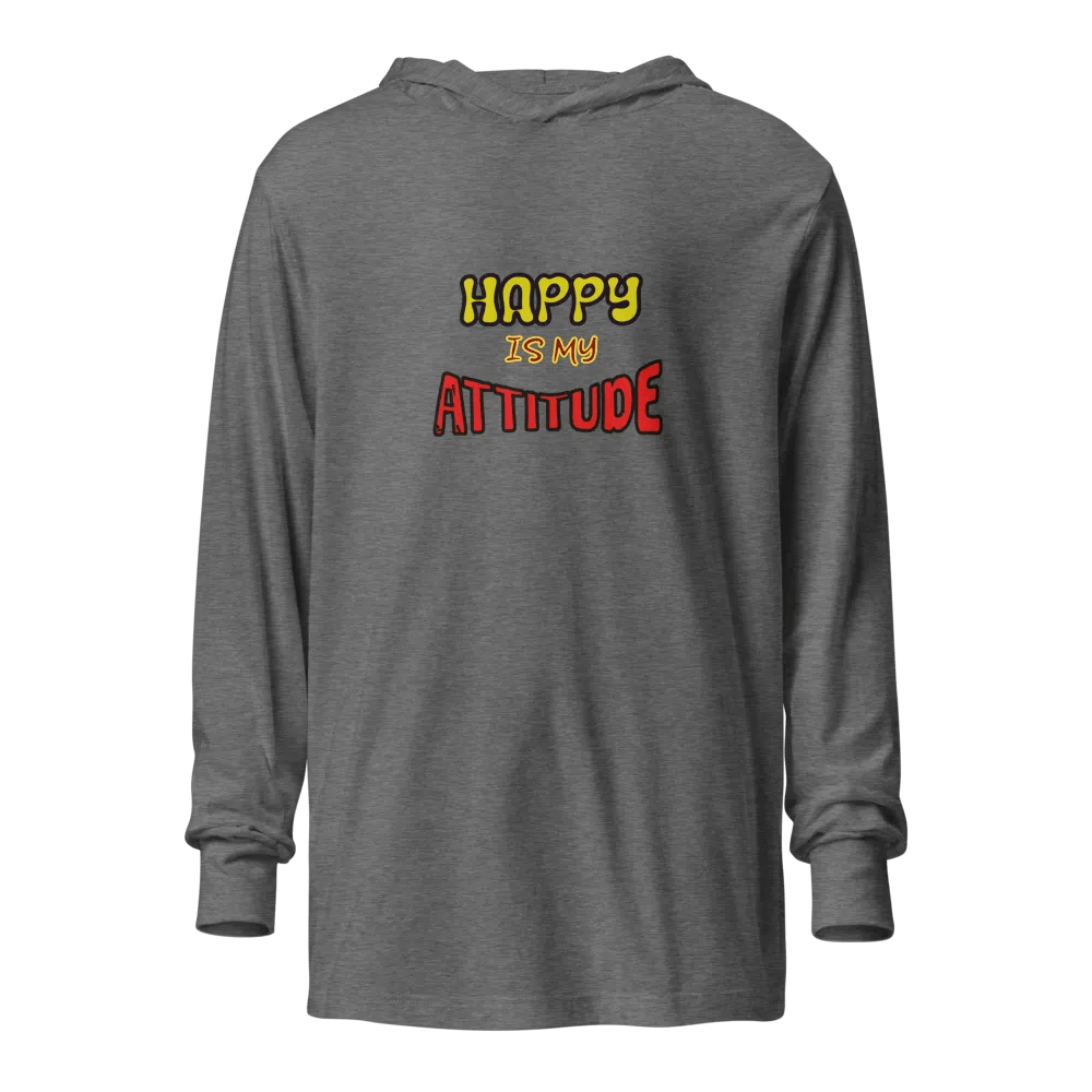 Happy Attitude Unisex Hooded Tee product image (1)