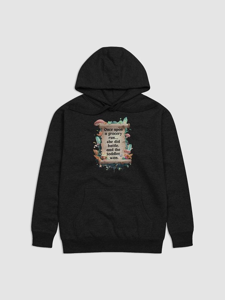 Funny Mom Hoodie – ‘Once Upon A Grocery Run’ Cozy Parenting Humor Sweatshirt product image (4)