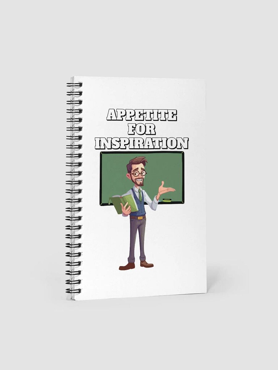 Appetite For Inspiration - Motivation and Inspirational Spiral Notebook product image (3)