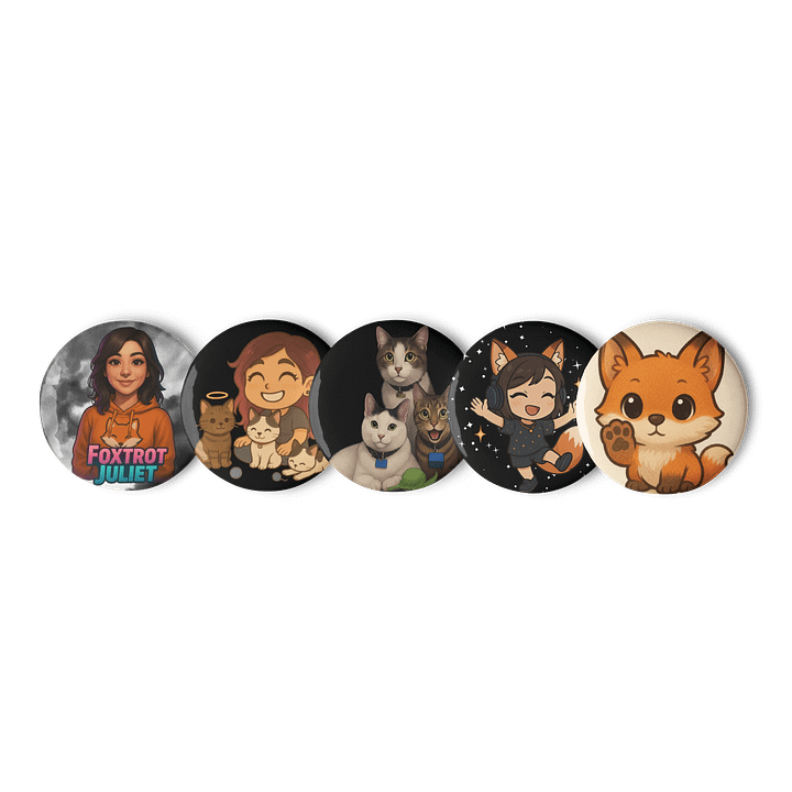 Glossy Pin Button Variety Pack product image (1)
