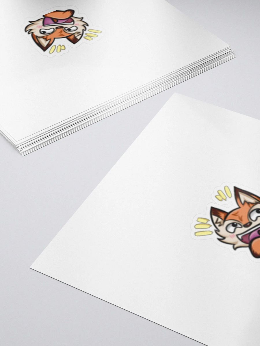 Foxxy LUL Emote Sticker 1.5