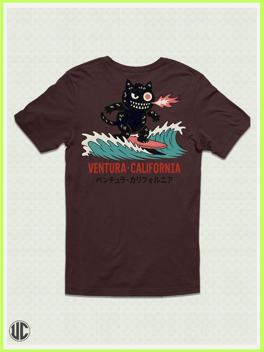 UnkoCon - Ventura CA Surfer T-Shirt product image (2)