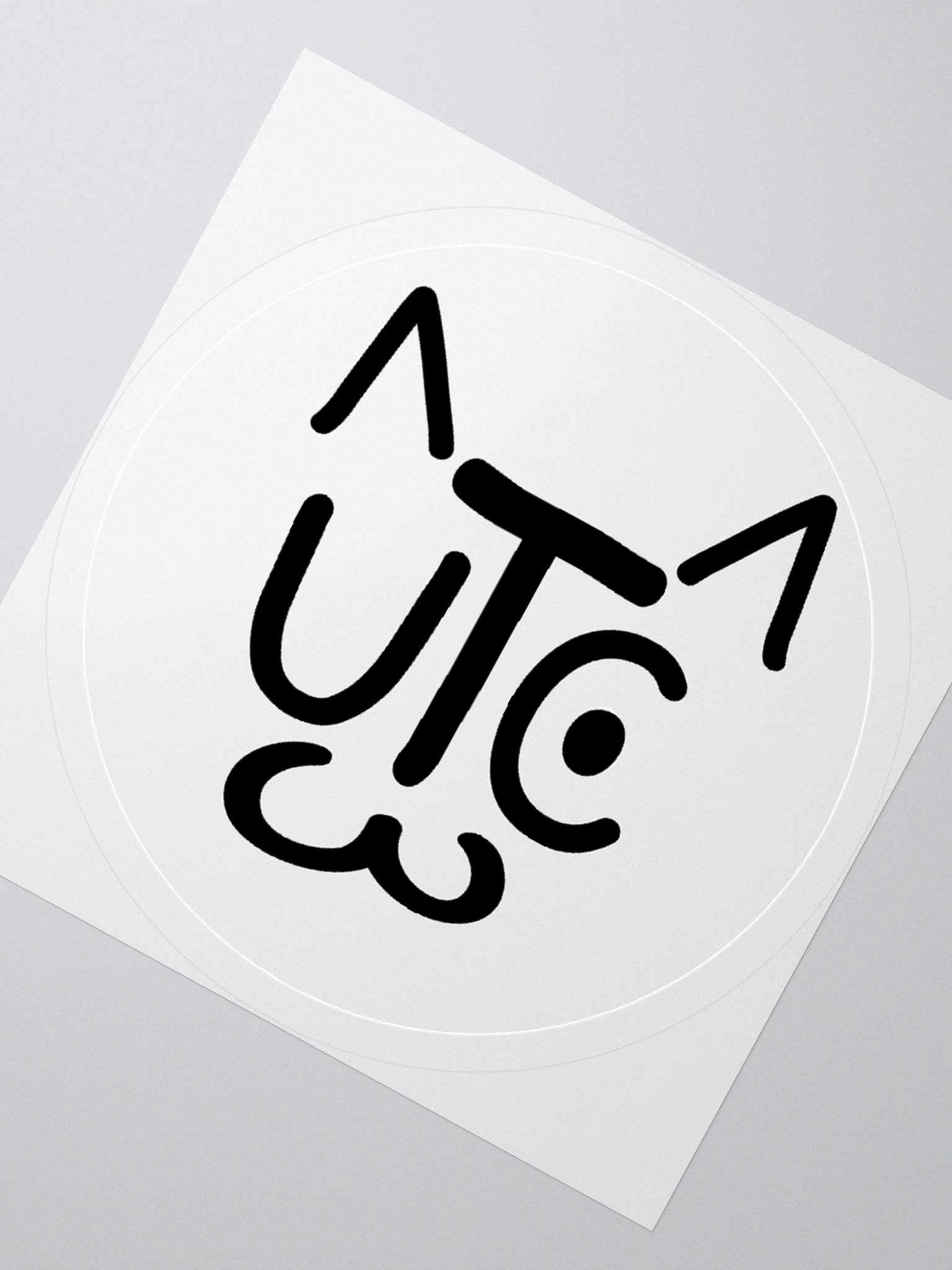 UberTallCats Logo Sticker product image (6)