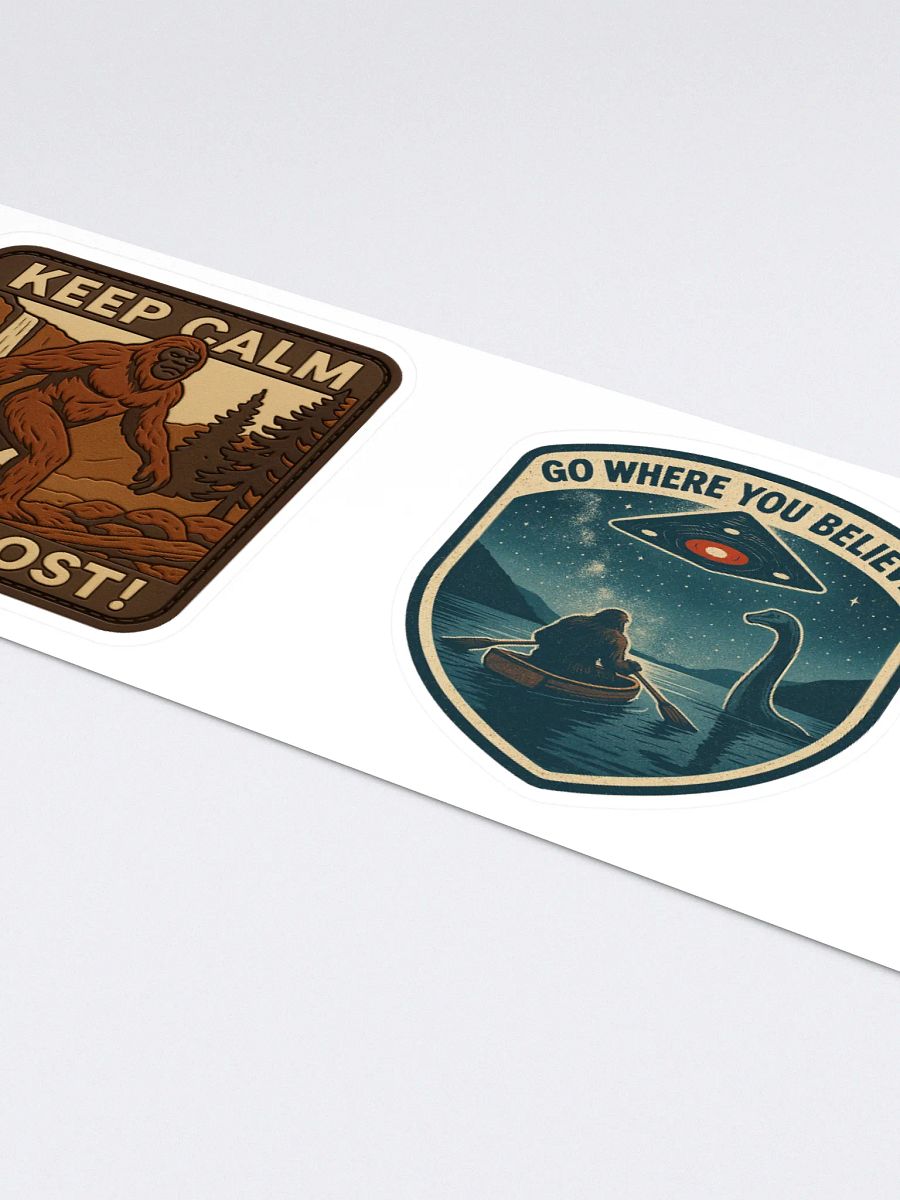 Sasquatch Attitude Sticker Pack – 4 Original Designs by The Face of Sasquatch product image (5)