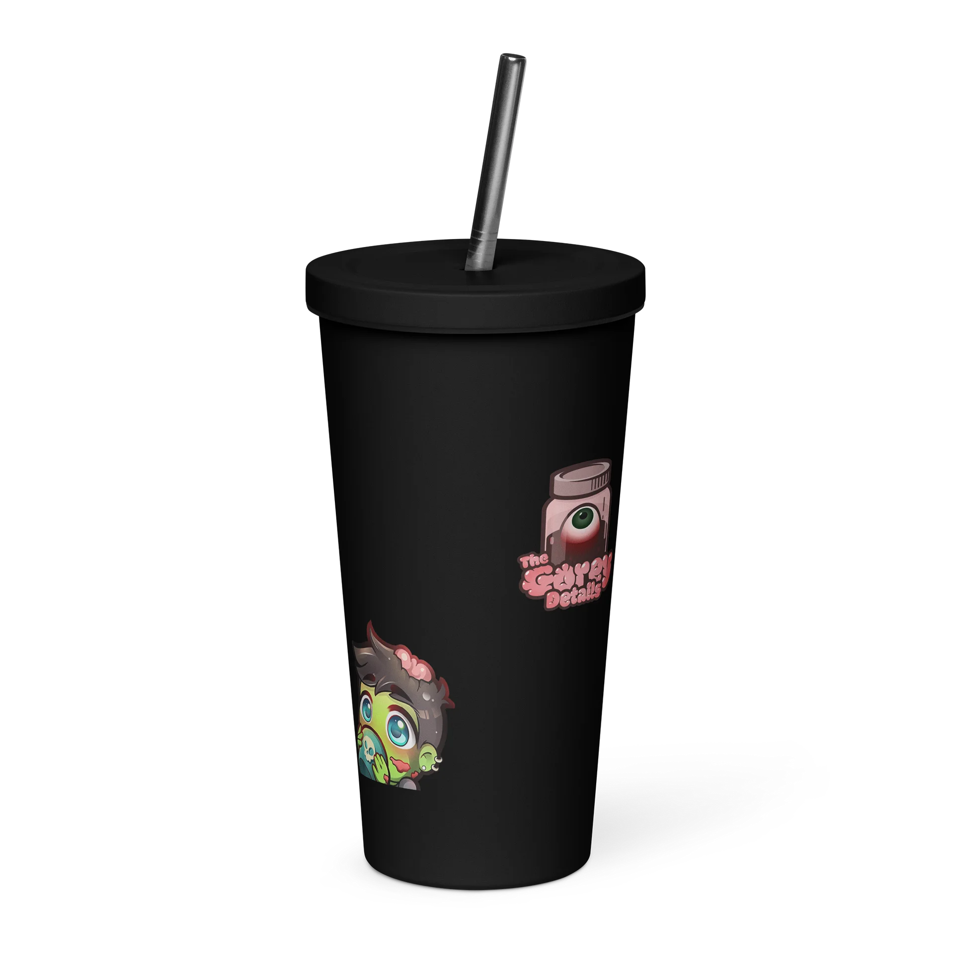 Insulated Tumbler with a Straw product image (3)