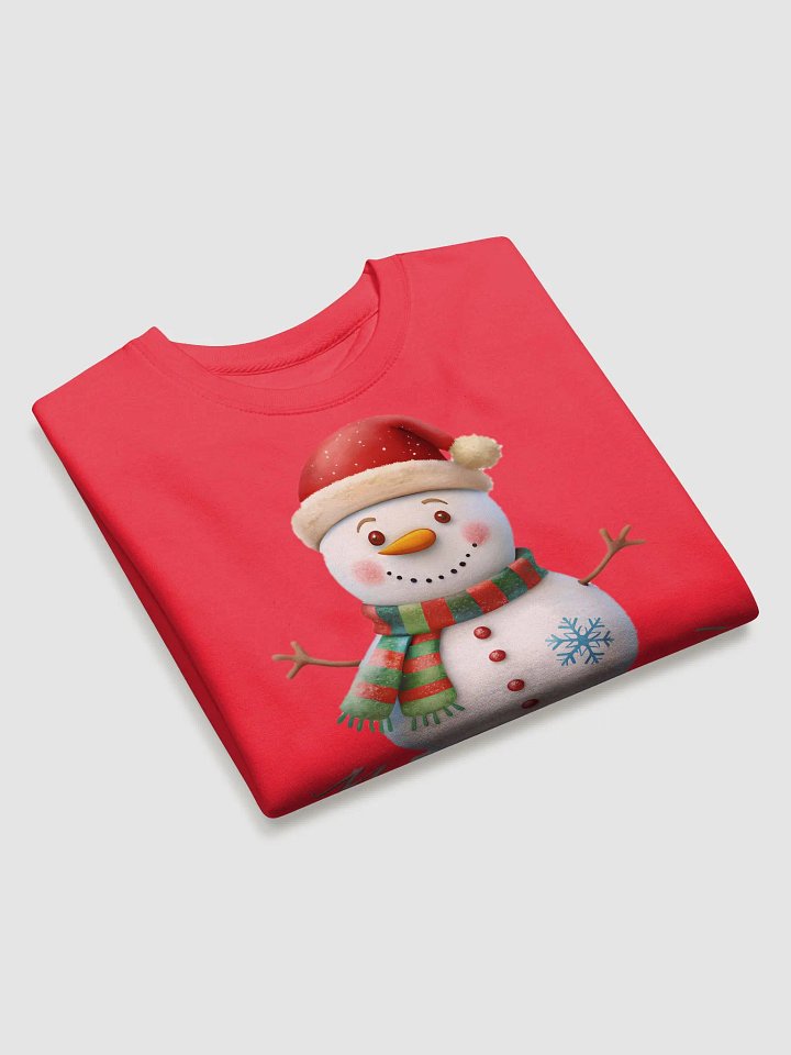 Cheerful Snowman Merry Christmas Sweatshirt product image (2)