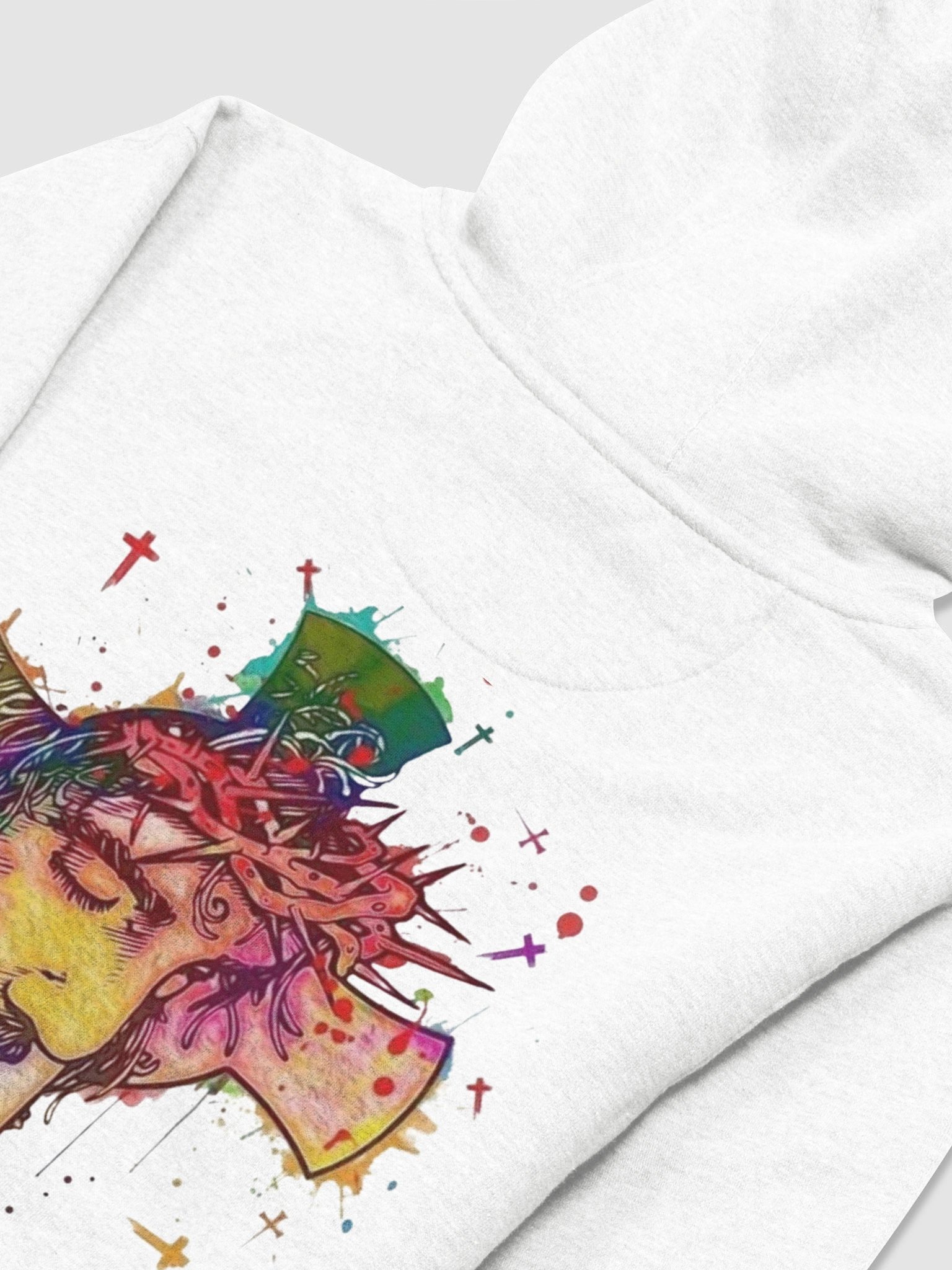 Crowned Cross Unisex Hoodie product image (2)