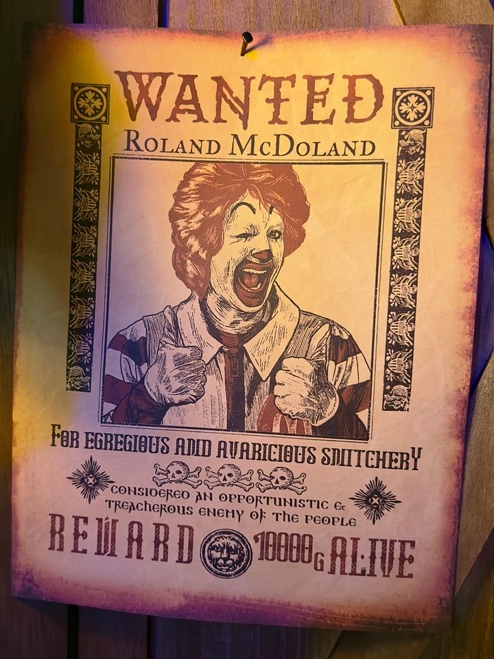 Roland McDoland Bounty Poster (Digital Print) product image (2)