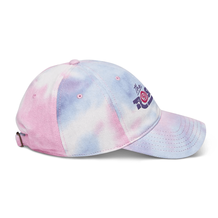 Rosecast Logo Tie-Dye Dad Hat product image (3)