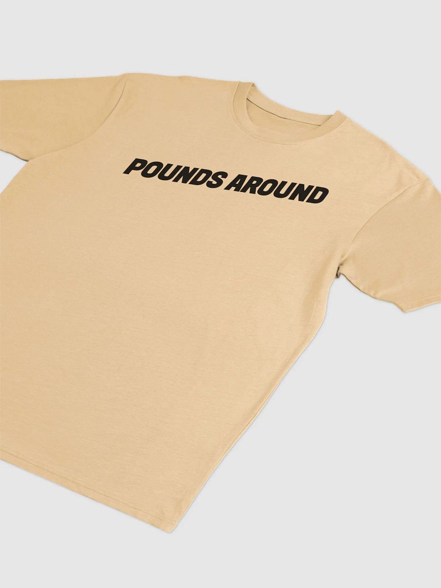 POUNDS AROUND; GOLD AND BLACK SHIRT product image (3)