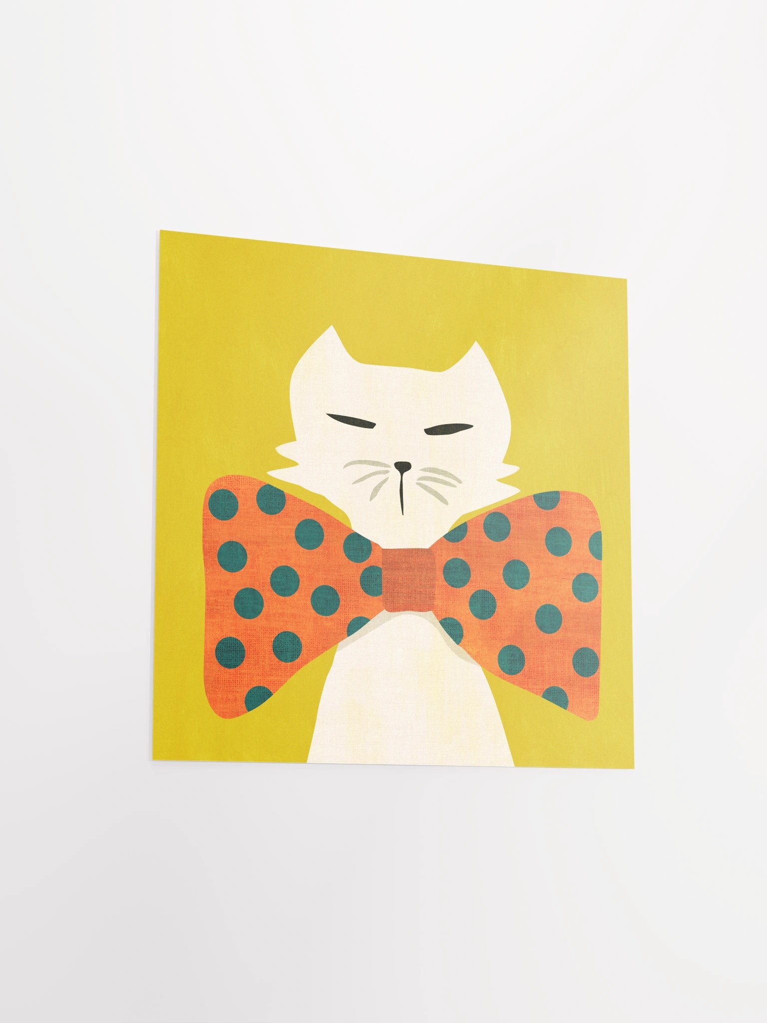 Dapper cat art print product image (12)