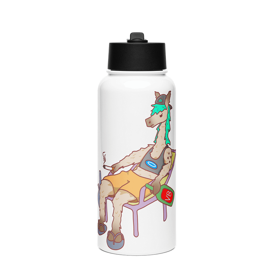 Bogan Llama Straw Water Bottle product image (1)