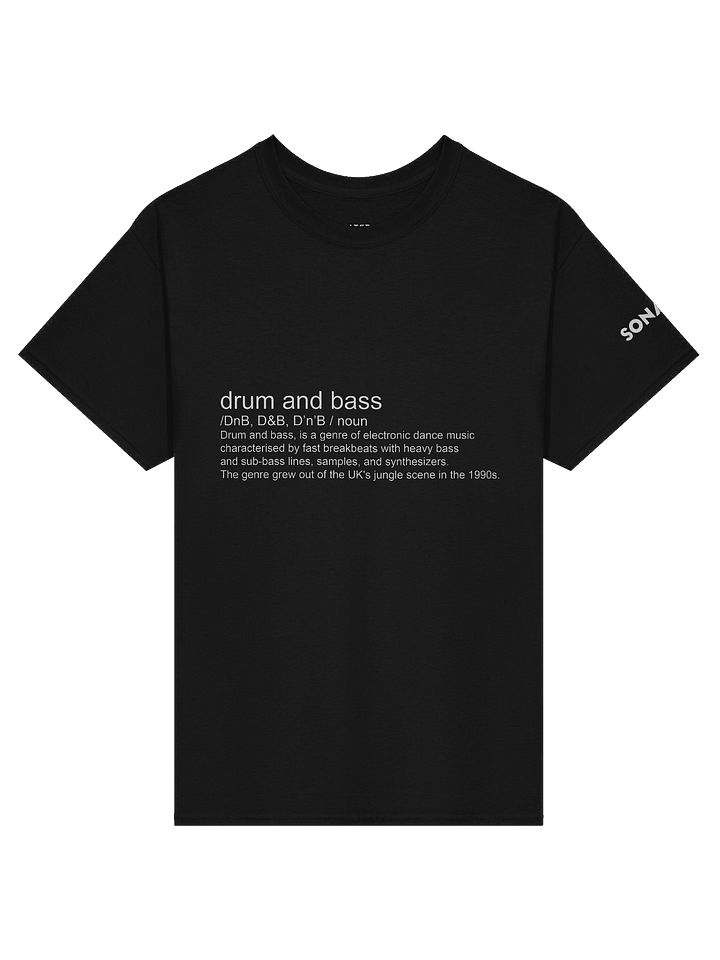 Heavy Cotton T-Shirt – Drum & Bass Definition Edition product image (1)