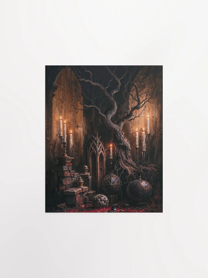 Mystical Tree Room Matte Poster product image (4)