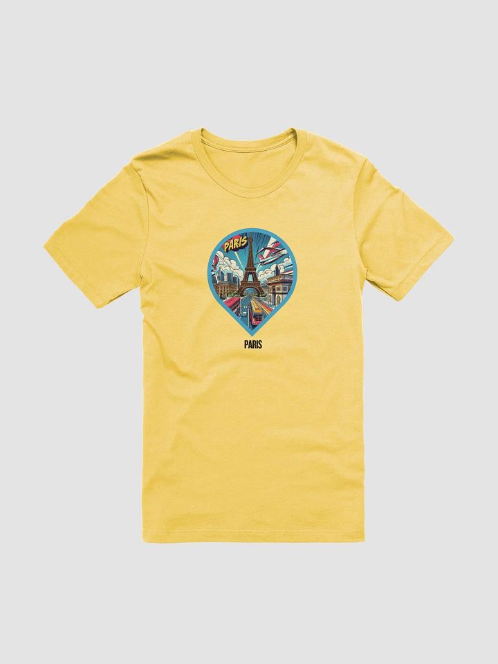 Bella+Canvas Supersoft T-Shirt | AI Design Paris City product image (2)