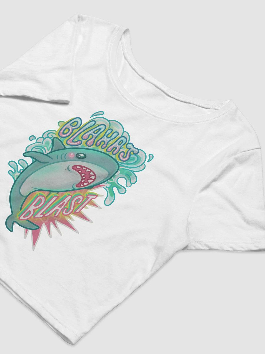 Blahaj Blast Cropped Tee product image (10)