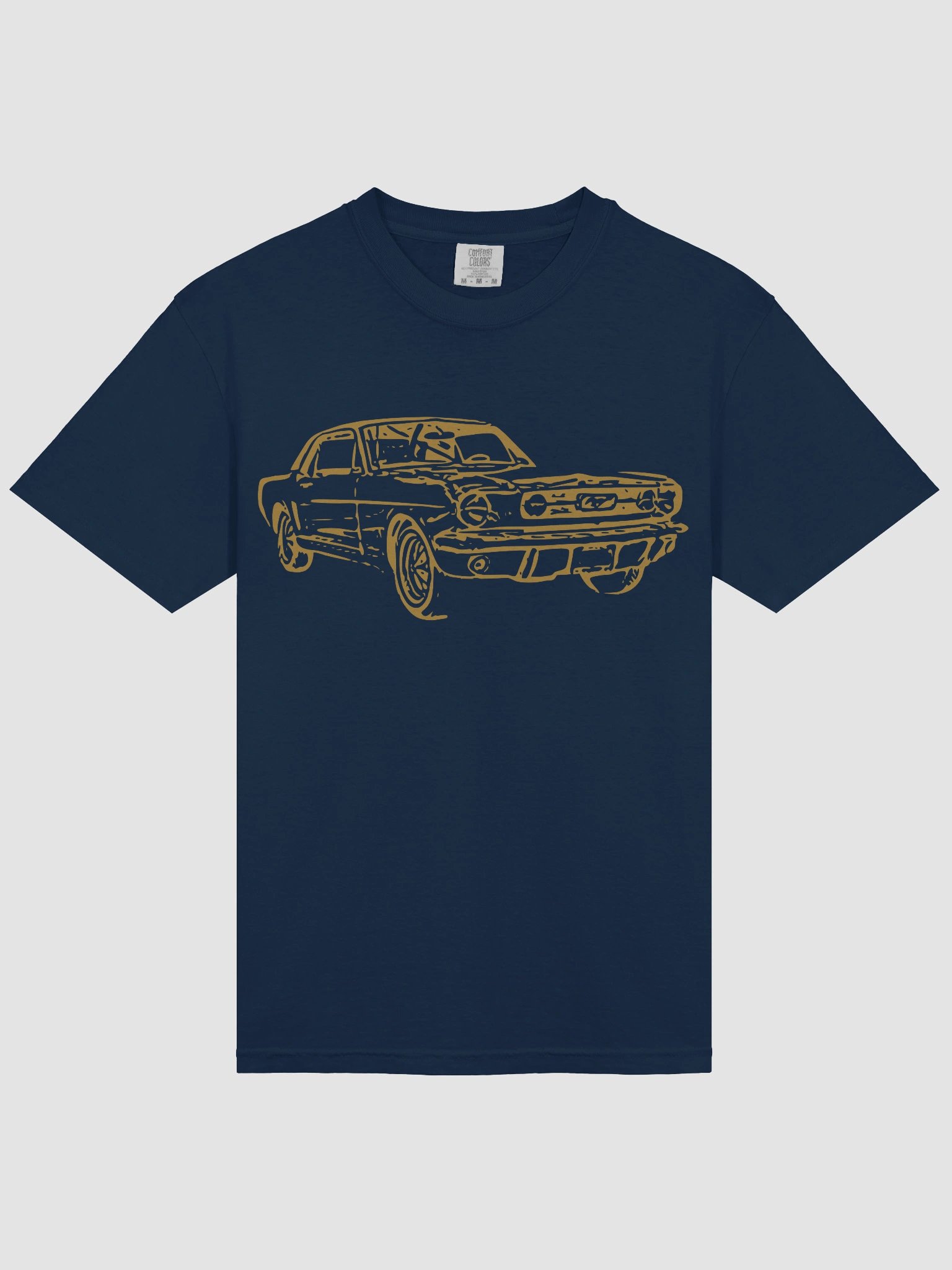 Classic American Car Garment Dyed Tee product image (19)