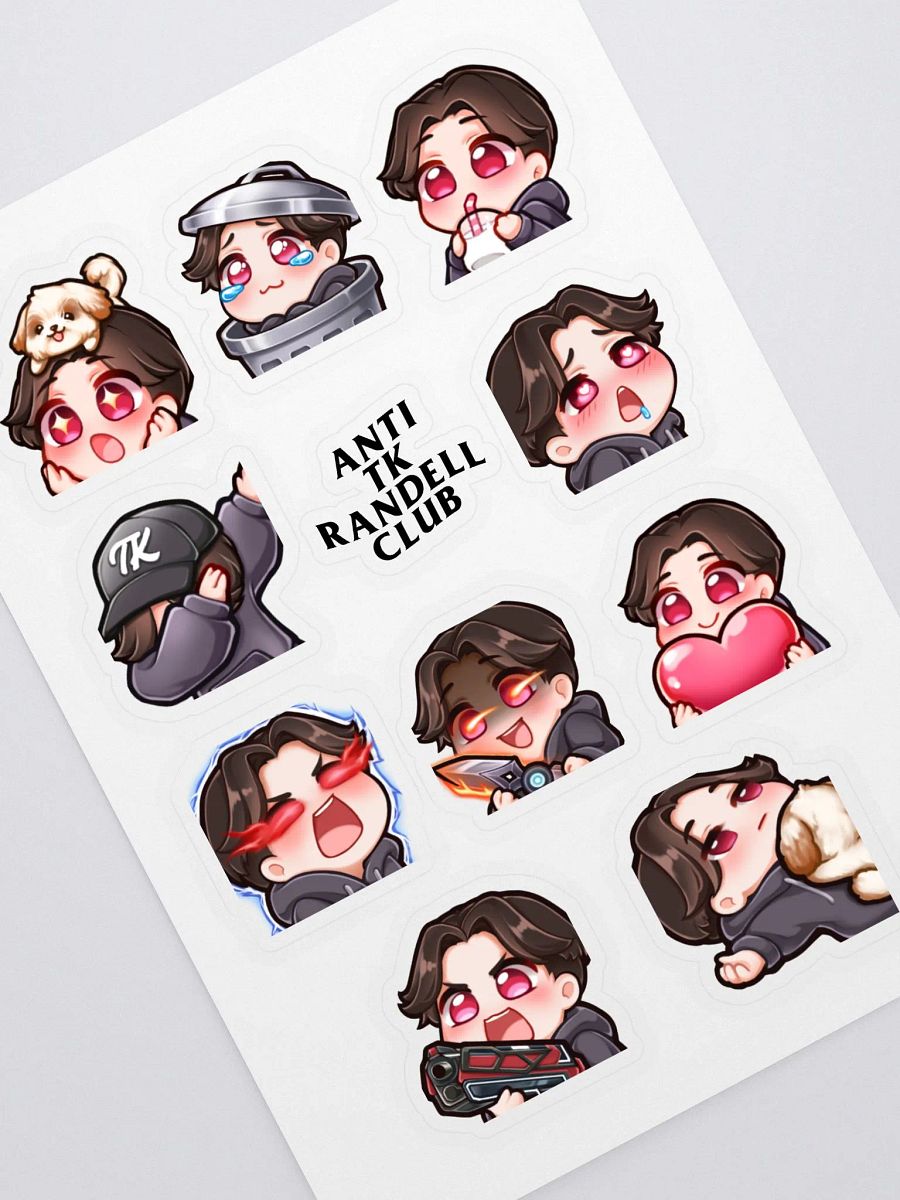 Anti TK Randell Sticker Pack product image (1)