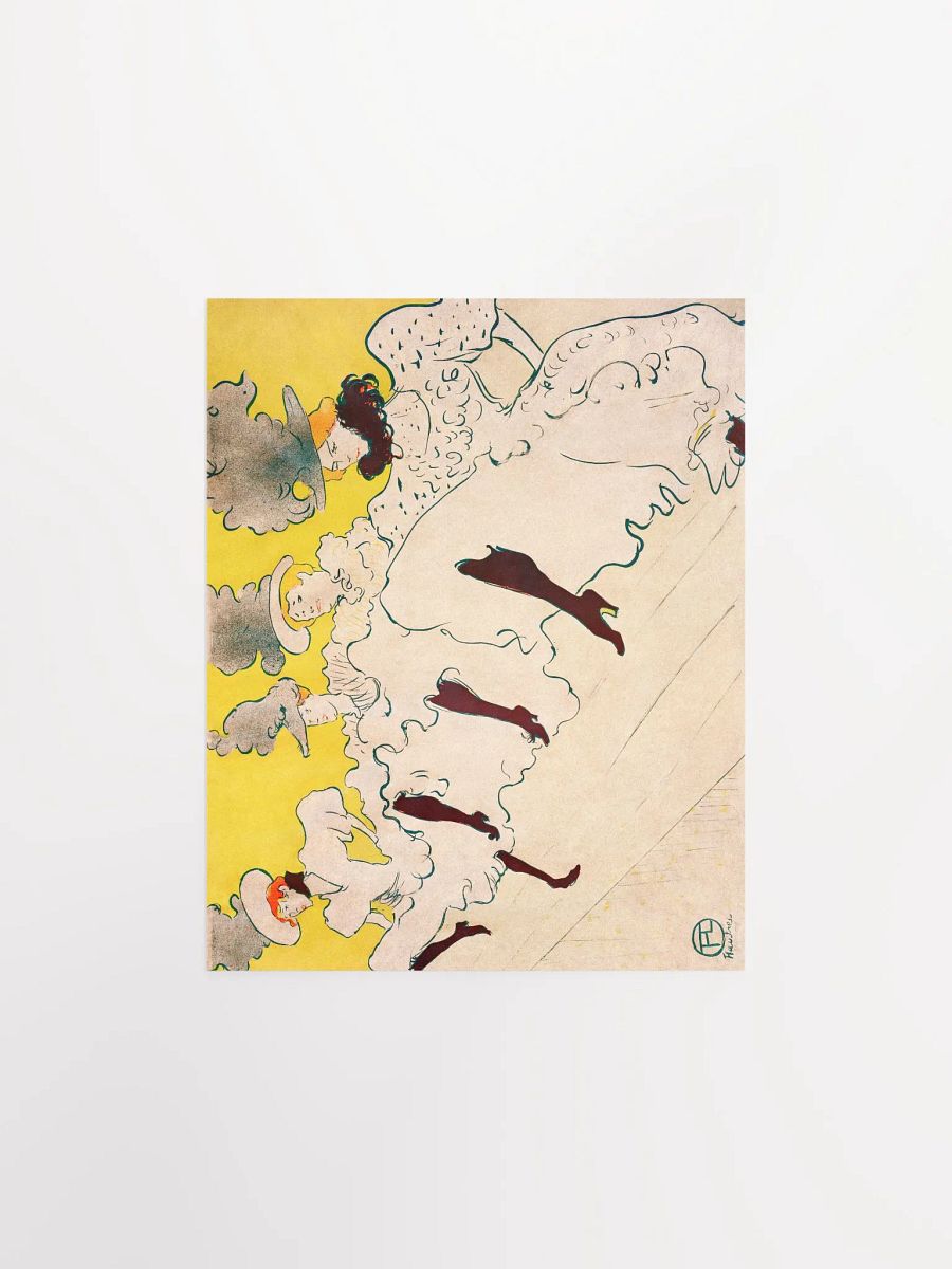 La Troupe de Mademoiselle Eglantine by Henri de Toulouse-Lautrec Vintage Lithograph product image (27)