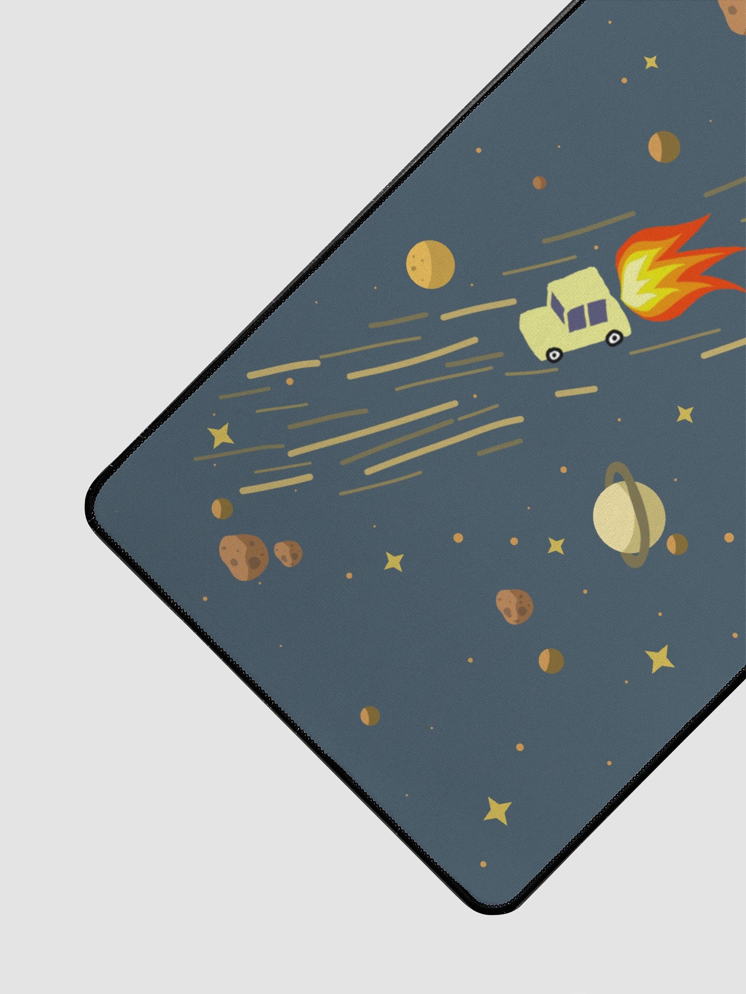 Night Sky Rocket Powered Cars Deskpad product image (3)